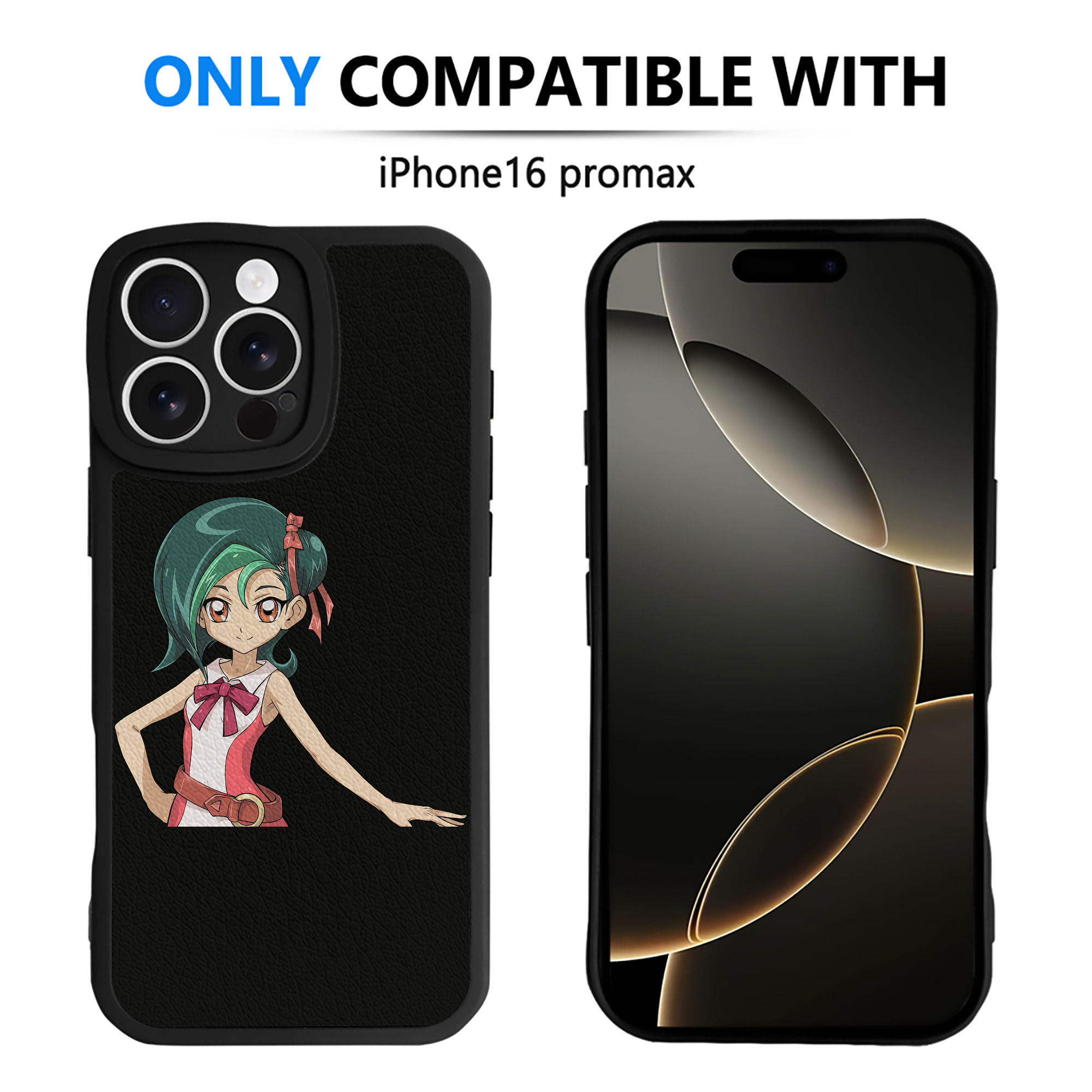 （画像用） 遊☆戯☆王 Yu-Gi-Oh! 【iPhone 16シリーズ対応】シリコンスマホケース（レザー調） 材質：シリコン